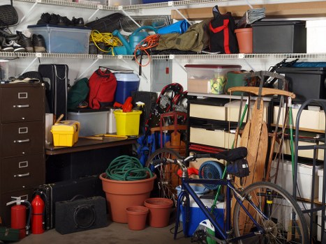 Organized office space after professional clearance