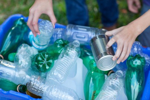 Variety of waste types handled by junk removal professionals